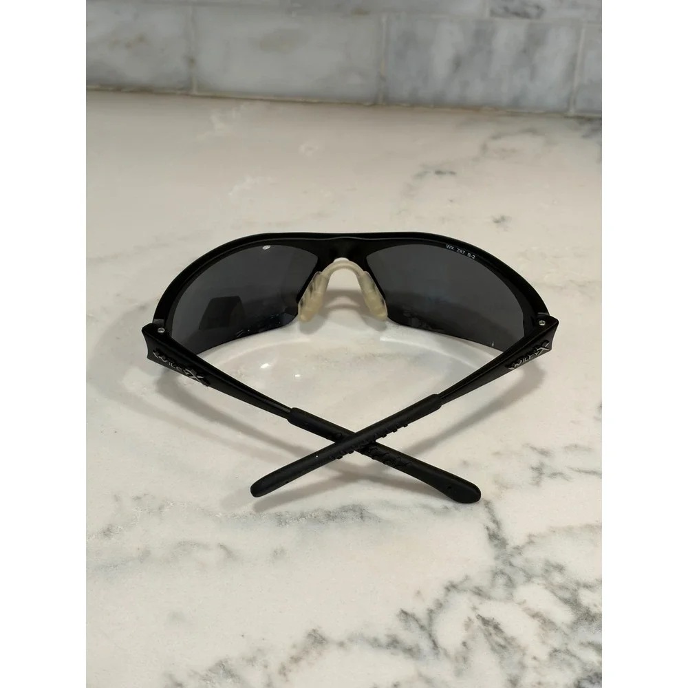 Wiley‎ X WX Z87 B-2 Sunglasses Black Interchangeable 4 Lens Set Tactical Eyewear